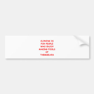 CLONING.png Bumper Sticker