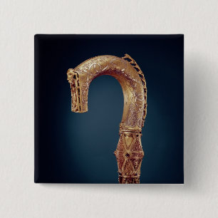 Clonmacnoise Crozier, County Offaly, Viking Age 15 Cm Square Badge