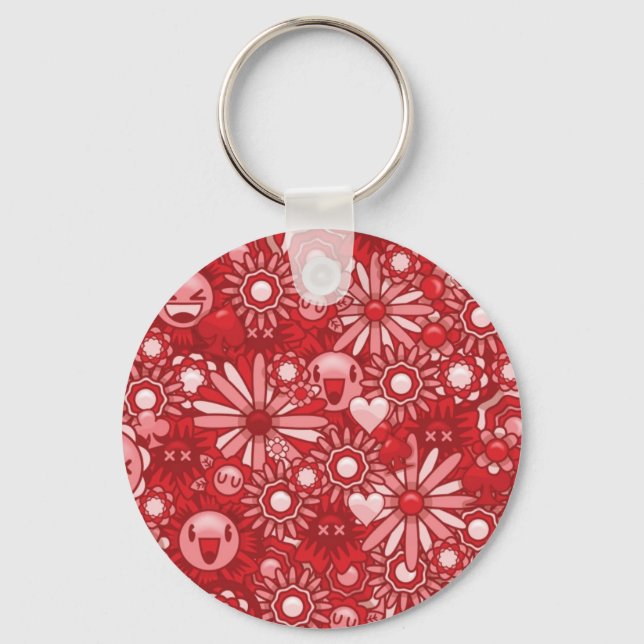 Clooci Power Flower Key Ring (Front)