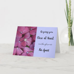Close at heart blank card