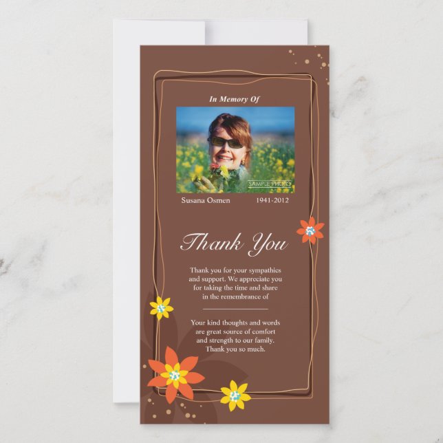 Close At Heart Thank You Card (Front)