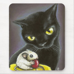 Close encounter mouse pad