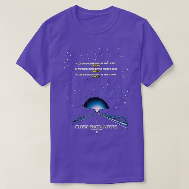 Close Encounters of the Third T-Shirt (Design Front)