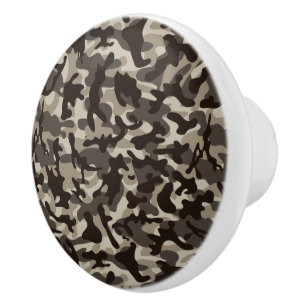 Close Quarter Camouflage Ceramic Knob