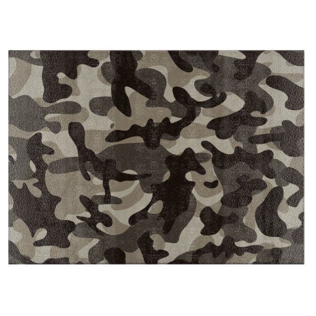 Close Quarter Camouflage Cutting Board (Front)