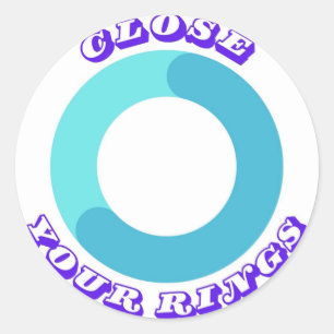 Close Ring Sticker