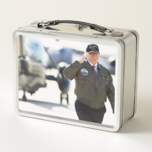 Close The Border Drill Drill Trump 2024 Metal Lunch Box