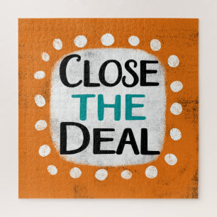 Close The Deal Jigsaw Puzzle