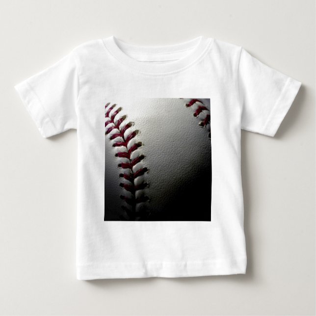 Close-up Baseball Baby T-Shirt (Front)