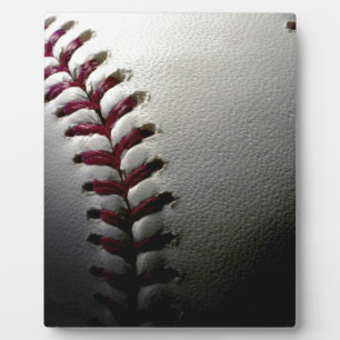 Close-up Baseball Plaque