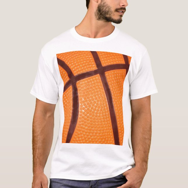 Close up Basketball T-Shirt (Front)