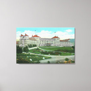 Close-up Exterior View of Mt. Washington Hotel Canvas Print