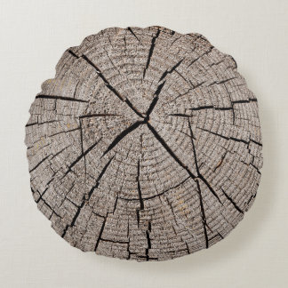 Close up grey background texture of old weathered round cushion