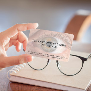 Close up Image of Human Eye Business Card