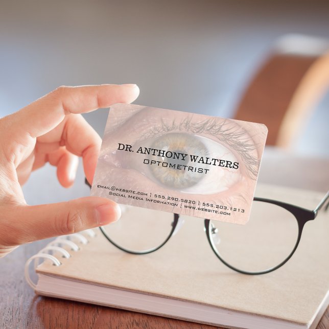 Close up Image of Human Eye Business Card (Creator Uploaded)