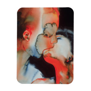 Close-up Kiss 1988 Magnet
