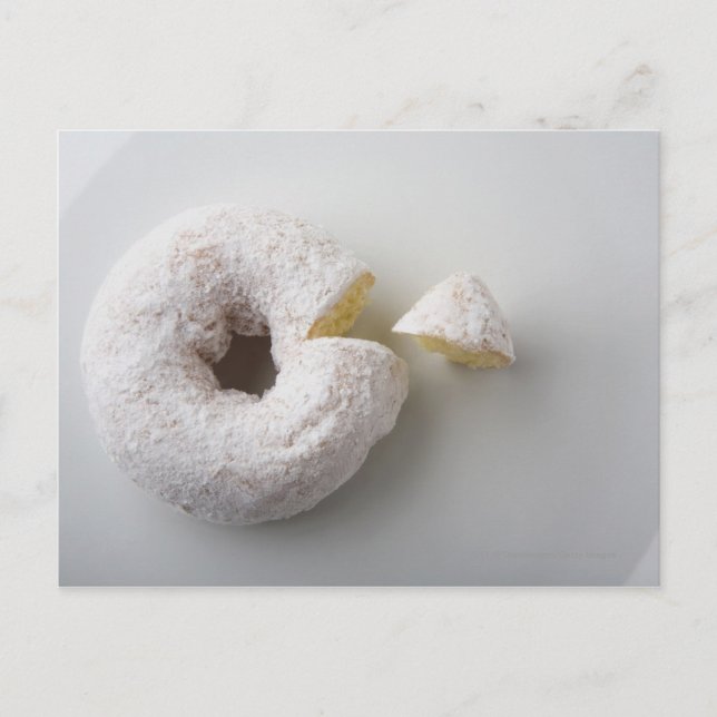 Close-up of a cake postcard (Front)