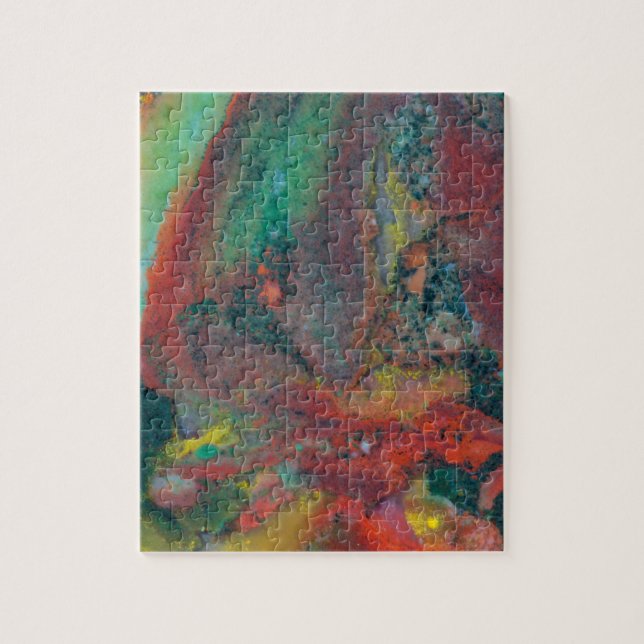 Close up of a Christmas Jasper Jigsaw Puzzle (Vertical)
