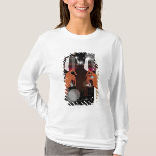 Close-up of a couple's toasting with wine glasses T-Shirt