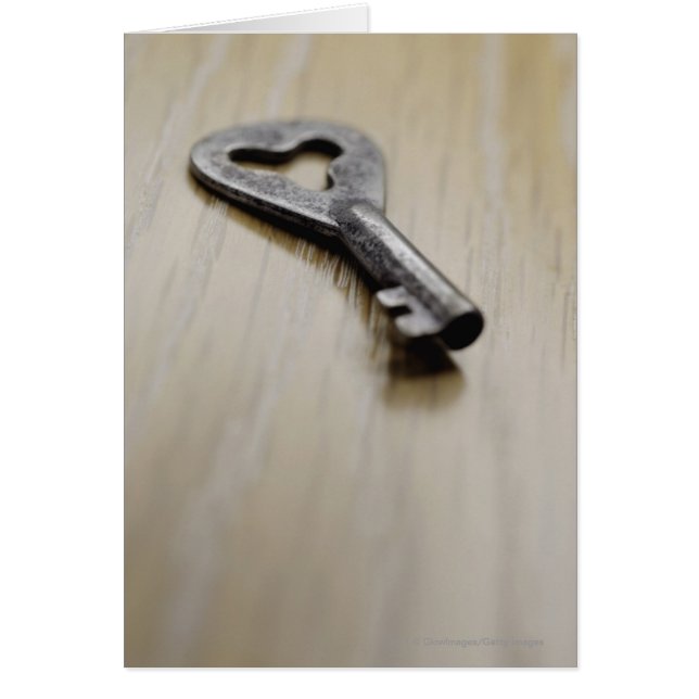 Close-up of a key (Front)