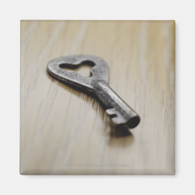 Close-up of a key magnet (Front)