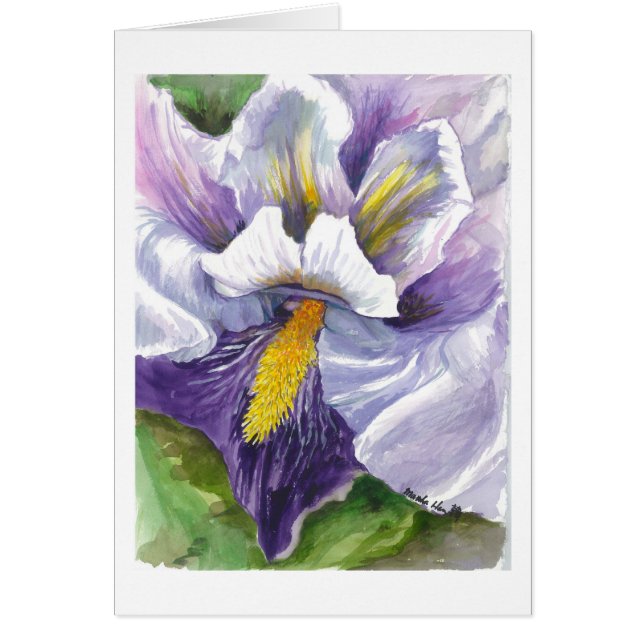 Close up of a lily (Front)