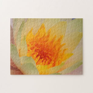 Close-Up Of A Water Lily Jigsaw Puzzle