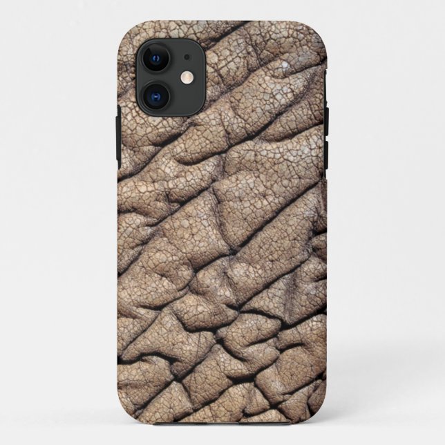 Close-Up Of African Elephant's Hide Case-Mate iPhone Case (Back)