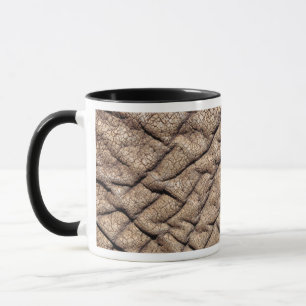 Close-Up Of African Elephant's Hide Mug