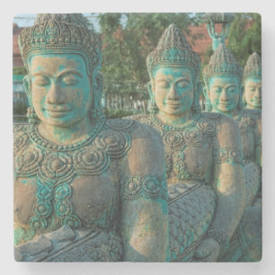 Close-up Of An Artists' Sculptures Stone Coaster