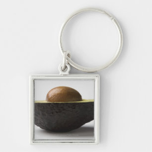 Close-up of an avocado key ring
