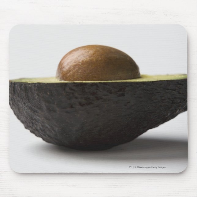 Close-up of an avocado mouse pad (Front)
