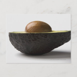 Close-up of an avocado postcard