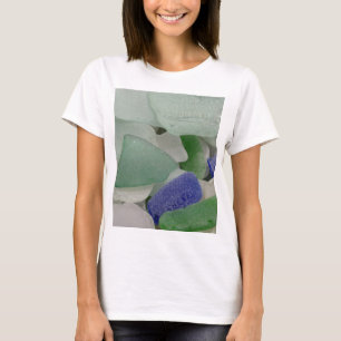 Close up of beach glass, Alaska T-Shirt