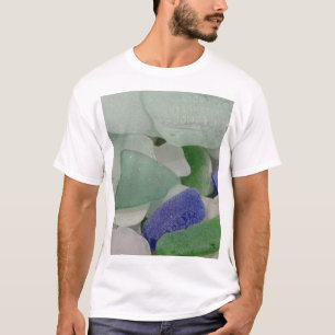 Close up of beach glass, Alaska T-Shirt