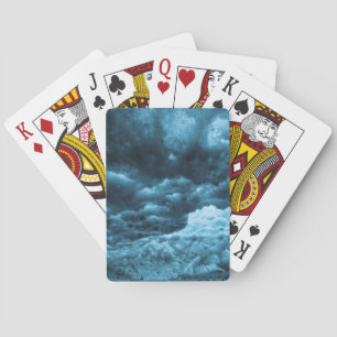 Close up of blue ice, Iceland Playing Cards