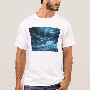 Close up of blue ice, Iceland T-Shirt