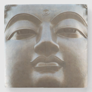 Close-up of Buddha statue Stone Coaster