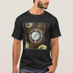 Close Up Of Chinese Compass And Gold Weights T-Shirt