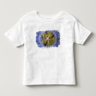 Close-up of dewy passion flower. Credit as: Don Toddler T-Shirt