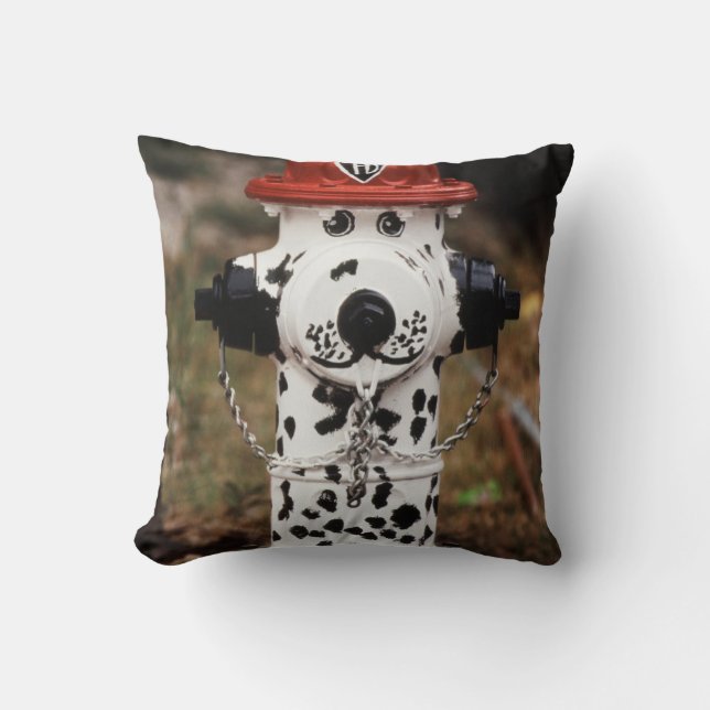 Close-Up of Fire Hydrant Cushion (Front)