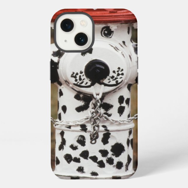 Close-Up of Fire Hydrant iPhone Case (Back)