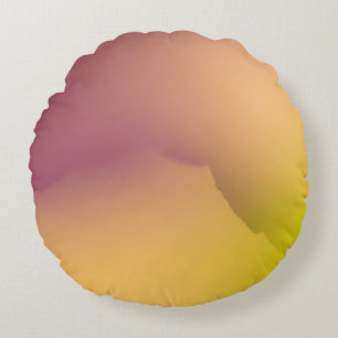 Close-up of flower petals round cushion