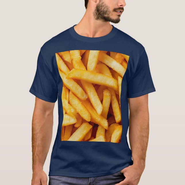 Close-up of french fries, food photography T-Shirt (Front)