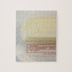 Close-up of fresh butter jigsaw puzzle