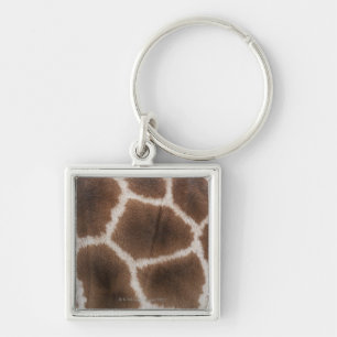 Close up of Giraffes Skin Key Ring