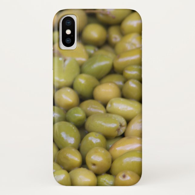 Close Up Of Green Olives Case-Mate iPhone Case (Back)