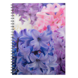Close-up of Hyacinth plant Spiral Notebook