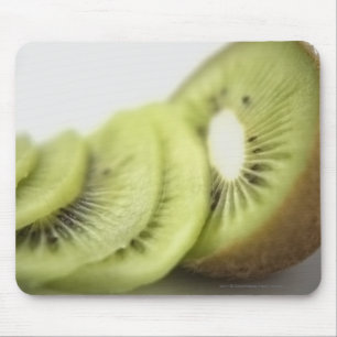 Close-up of kiwi slices mouse pad