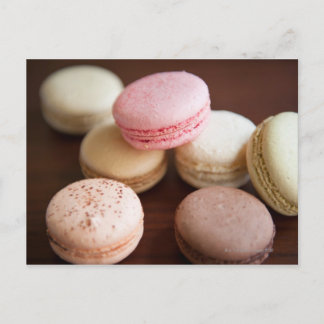 Close up of Macaroons Postcard